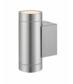 Applique murale de jardin PIPE en alumium 2 ampoules