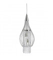 plafonnier ventilateur vintage 2 ampoules e27 max 60w brun patiné